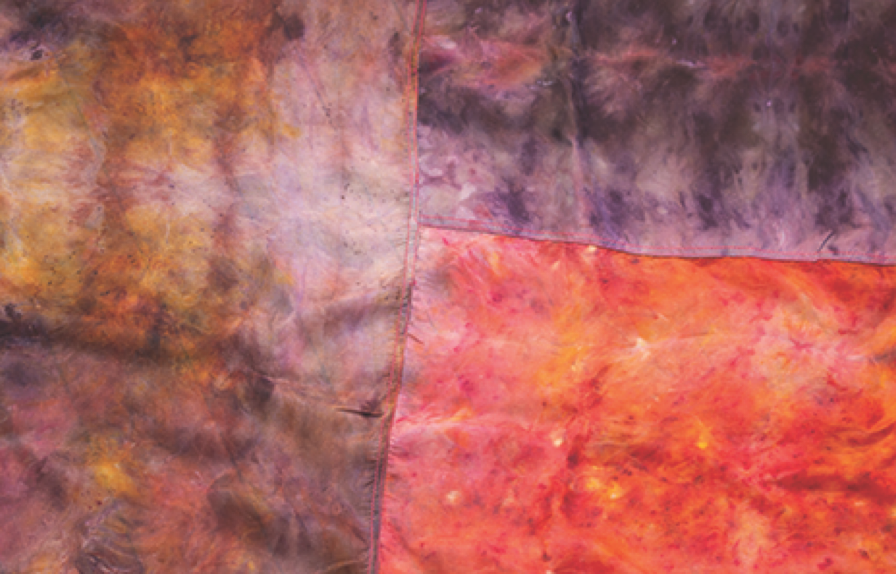Make a Silk Peel: A Botanical Bundle Dye Workshop